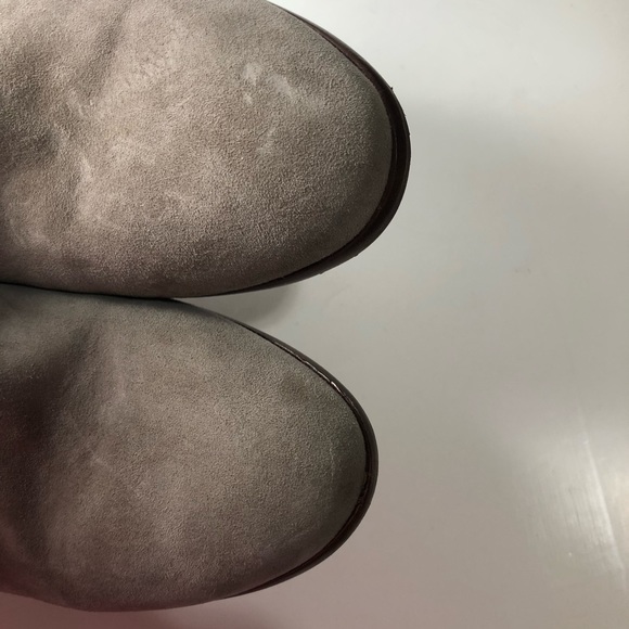 Sam Edelman gray suede ankle boots size 7.5 W - Picture 7 of 8